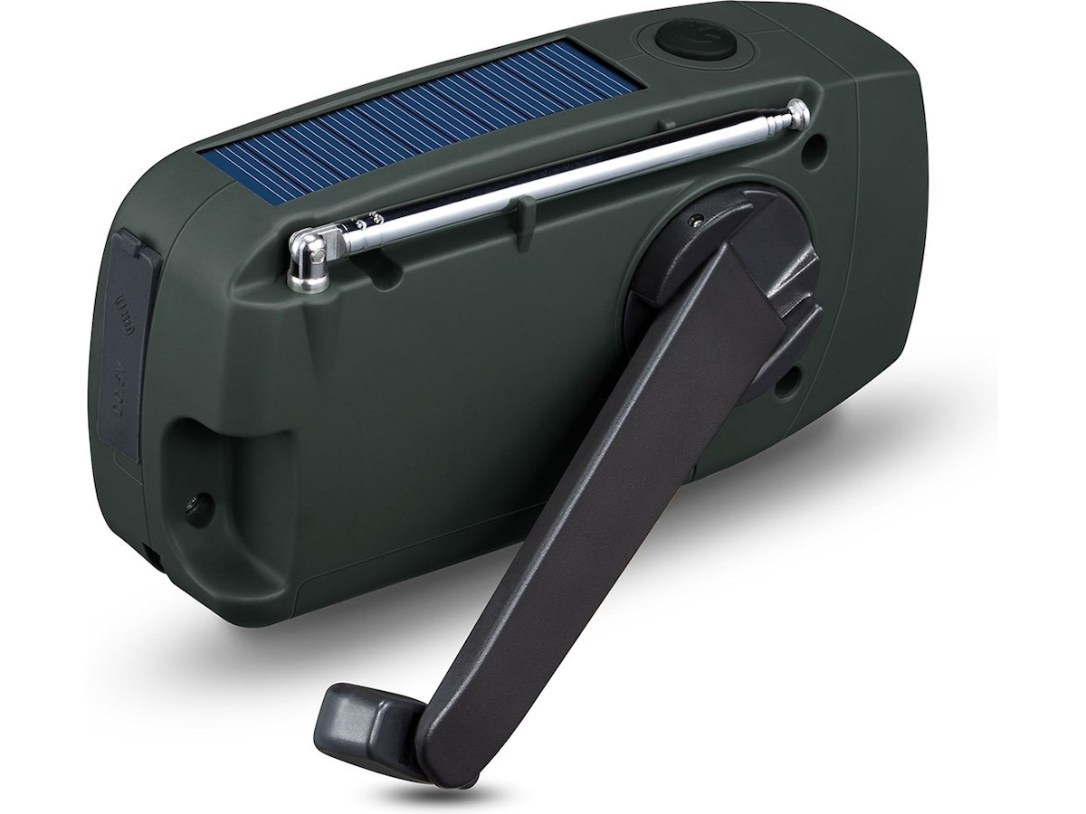 Andersson EYF-C2000 FM/AM vevradio med solcellspanel Radio & musikspelare