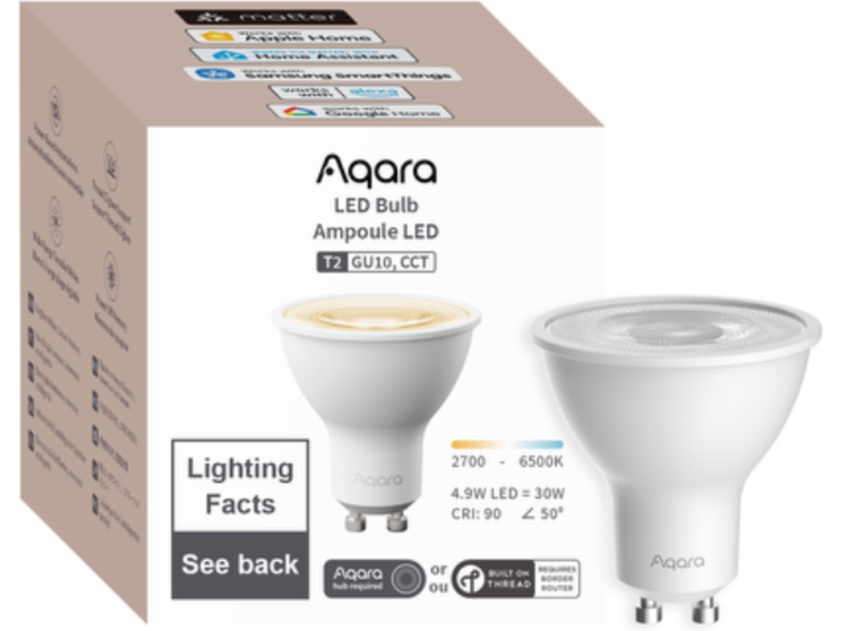 Aqara LED T2 glödlampa (CCT, GU10) LED-lampor & glödlampor