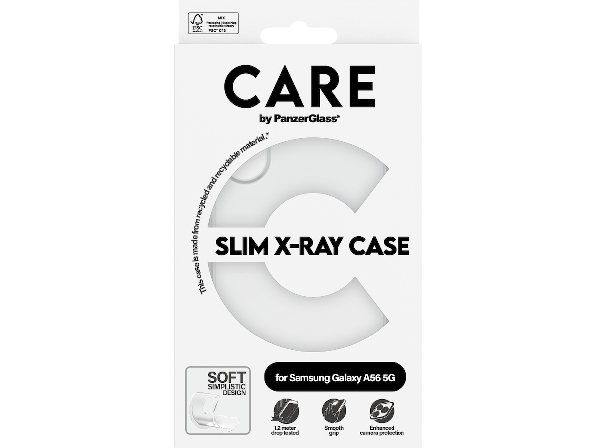 PanzerGlass CARE Galaxy A56 5G Fashion silikonskal (transparent) Mobilskal
