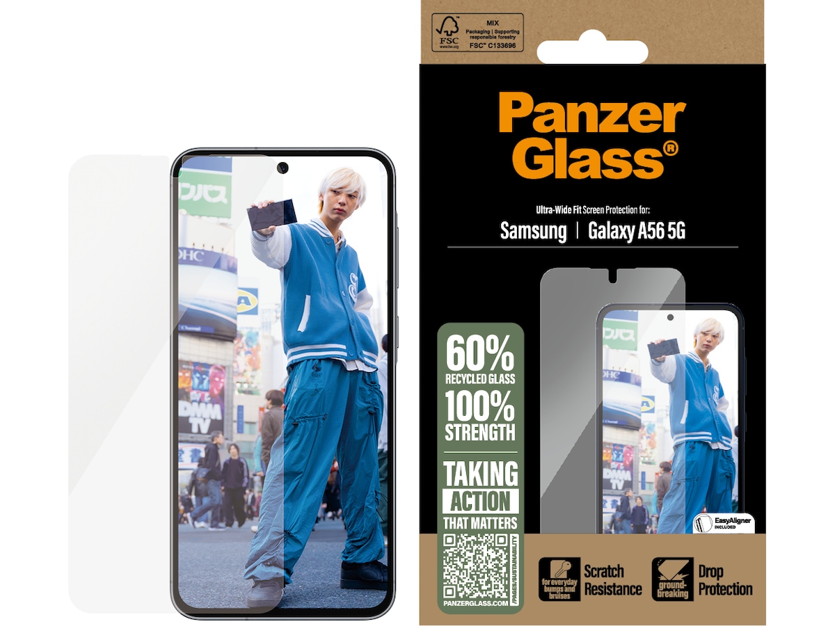 PanzerGlass Galaxy A56 5G skärmskydd Skärmskydd mobiltelefon