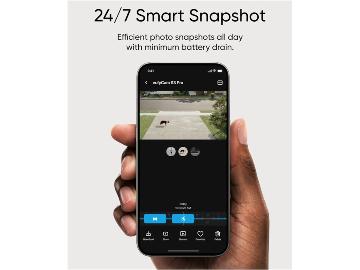 Eufy eufyCam S3 Pro övervakningskamera Kit 2 pack + HomeBase S380 Övervakningskamera