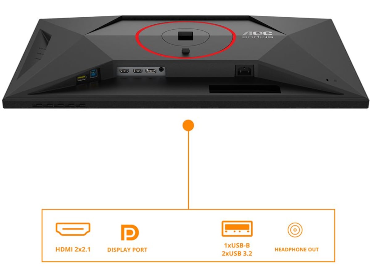AOC 27" 4K gamingskärm U27G4R Gamingskärmar