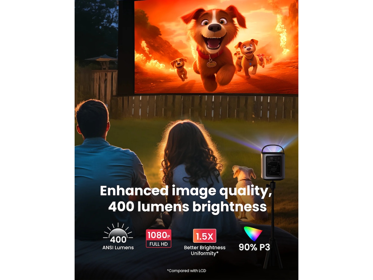 Anker Nebula Mars 3 Air DLP Projektor -B-Grade Demo TV/projektorer