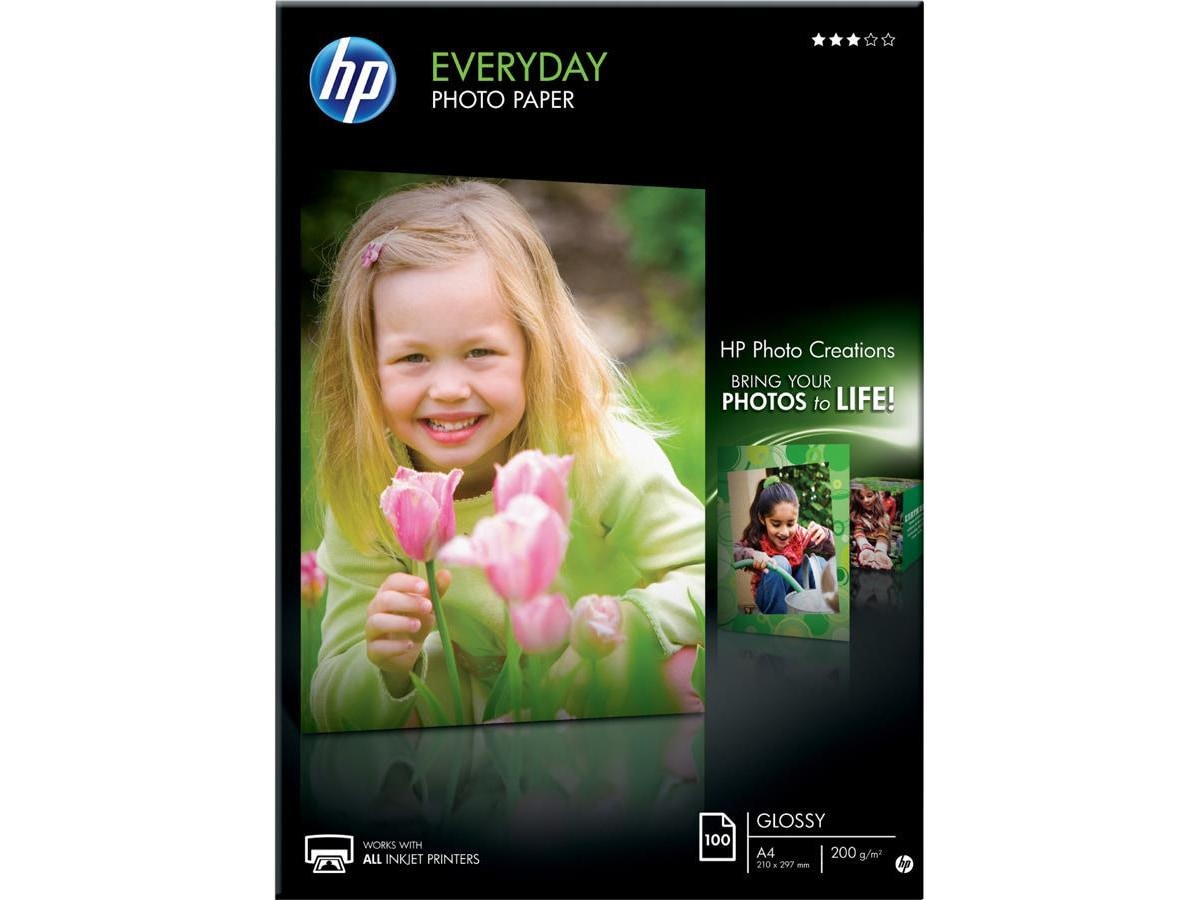 HP Everyday Glossy Photo Paper A4 Papper