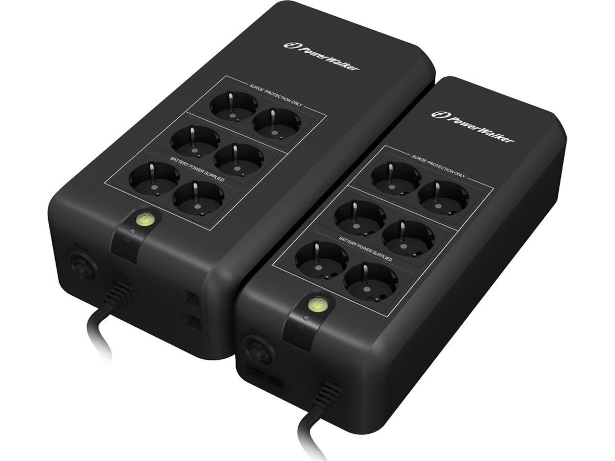 BlueWalker PW UPS VFD 600 APFC Schuko UPS och UPS-batteri