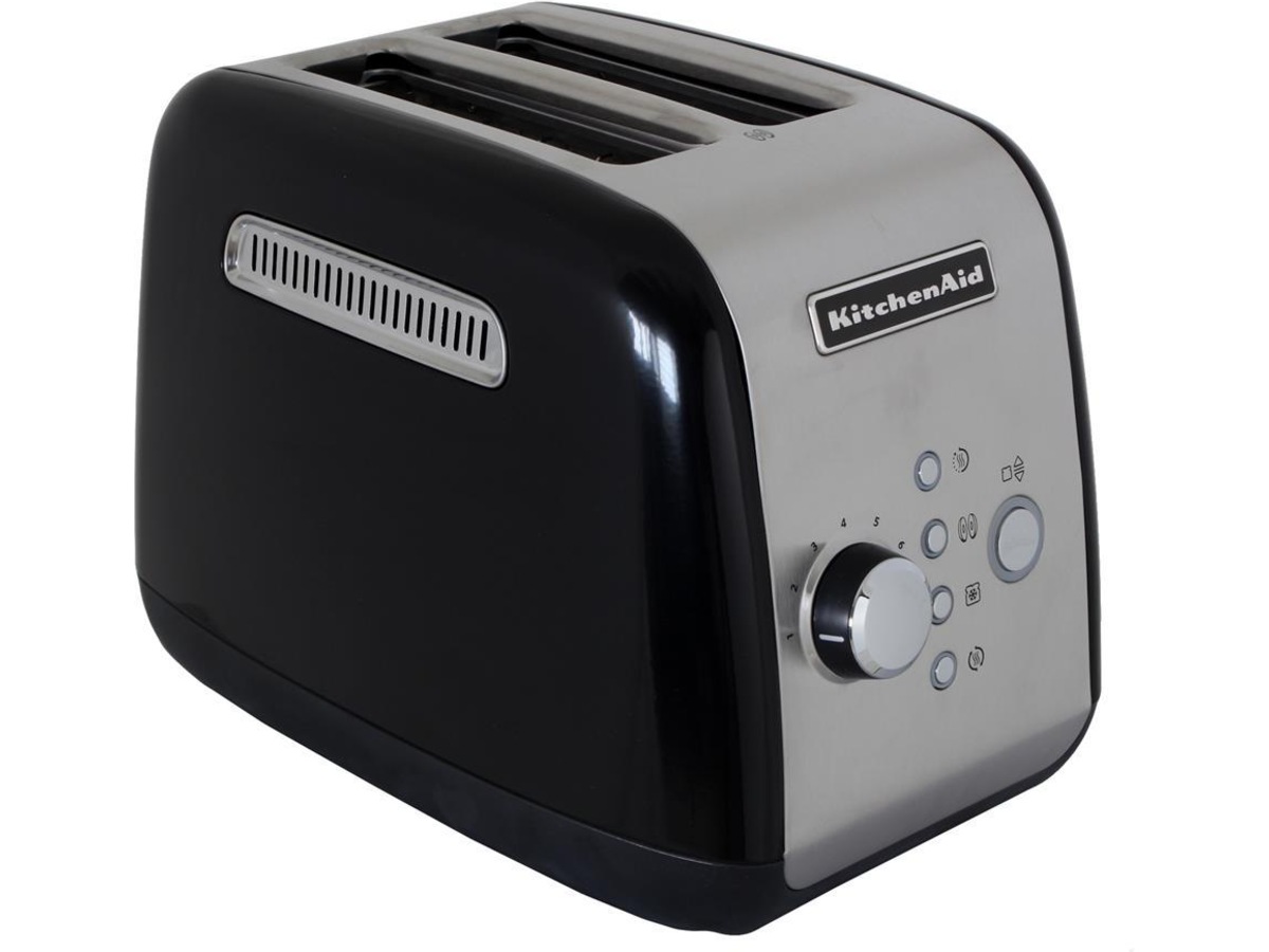 KitchenAid 5KMT221EOB Toaster, Svart Komplett.se