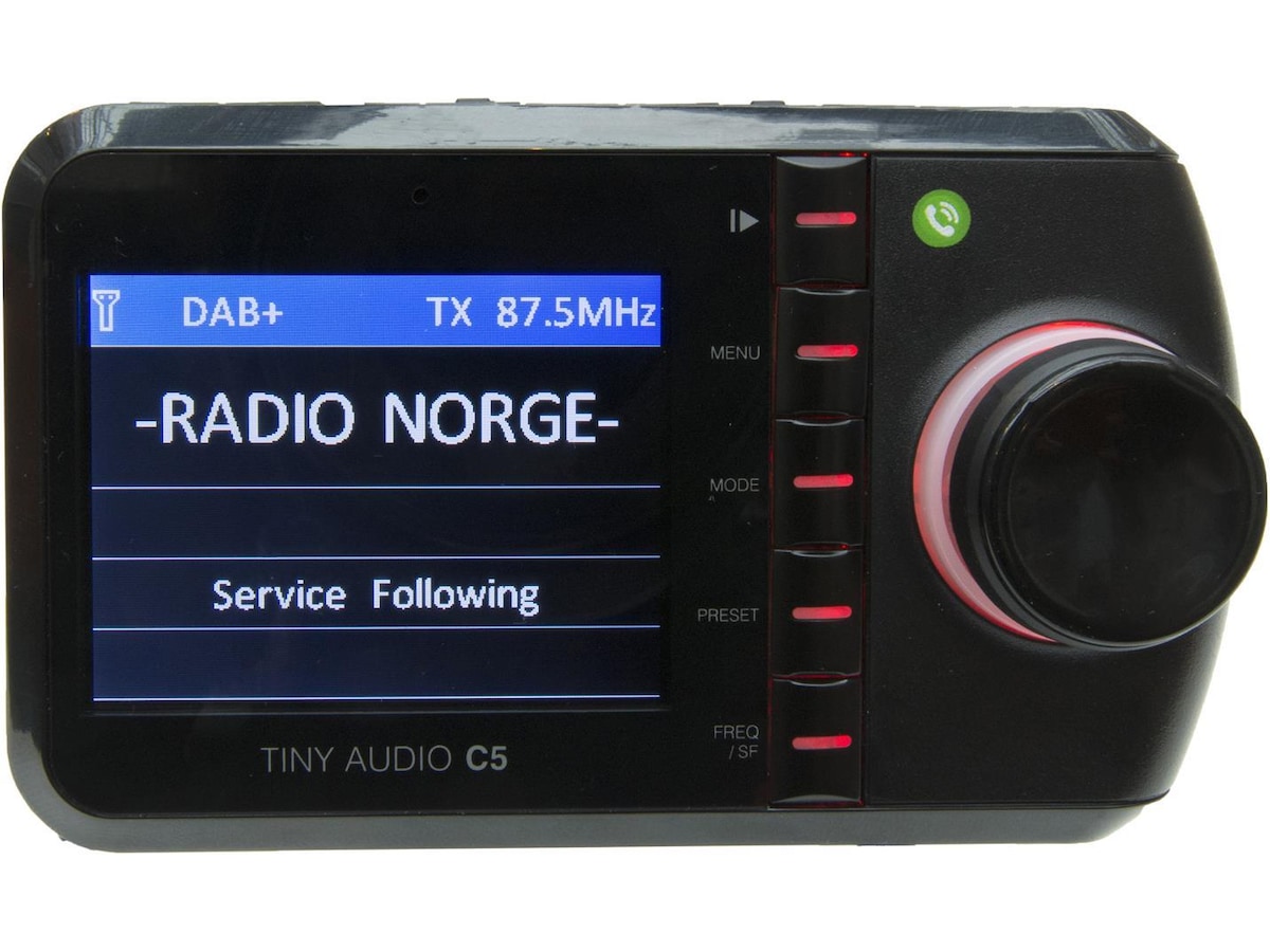 Tiny Audio C5 DAB / DAB + Bil Adapter Radio Komplett.se