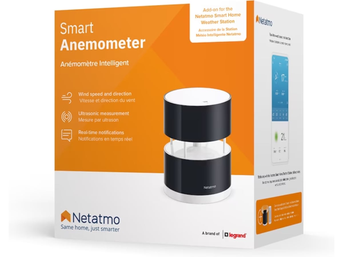 Netatmo Smart Vindmätare Väderstationer