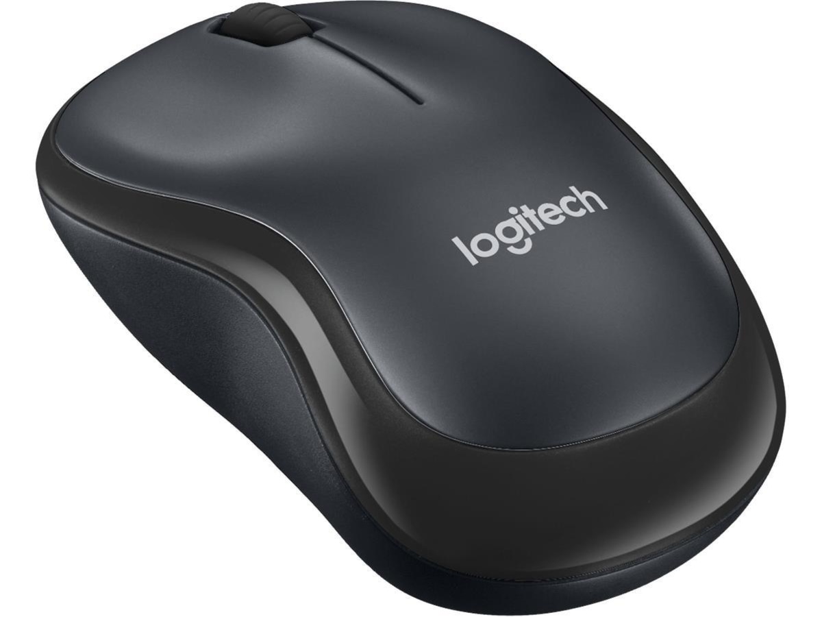 Logitech M220 Silent trådlös PC -mus, svart Mus