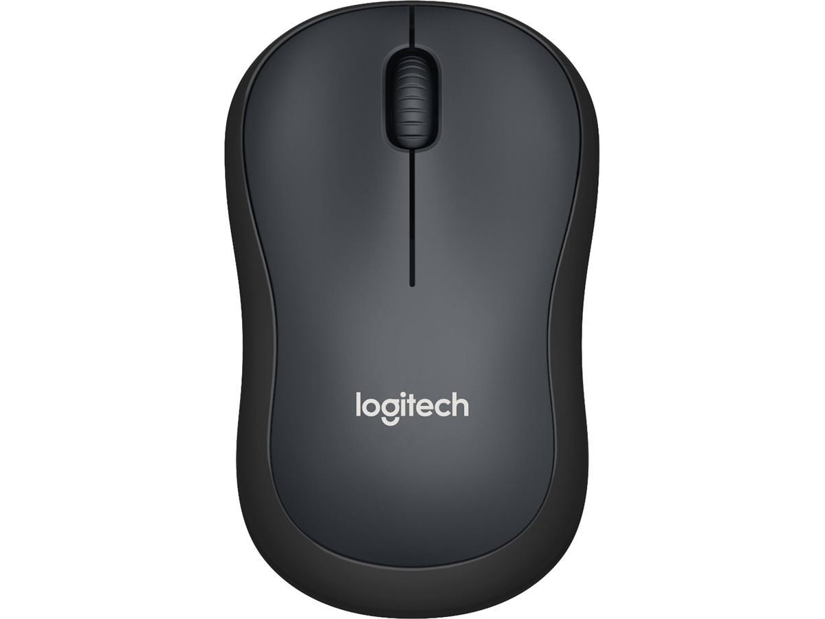 Logitech M220 Silent trådlös PC -mus, svart Mus