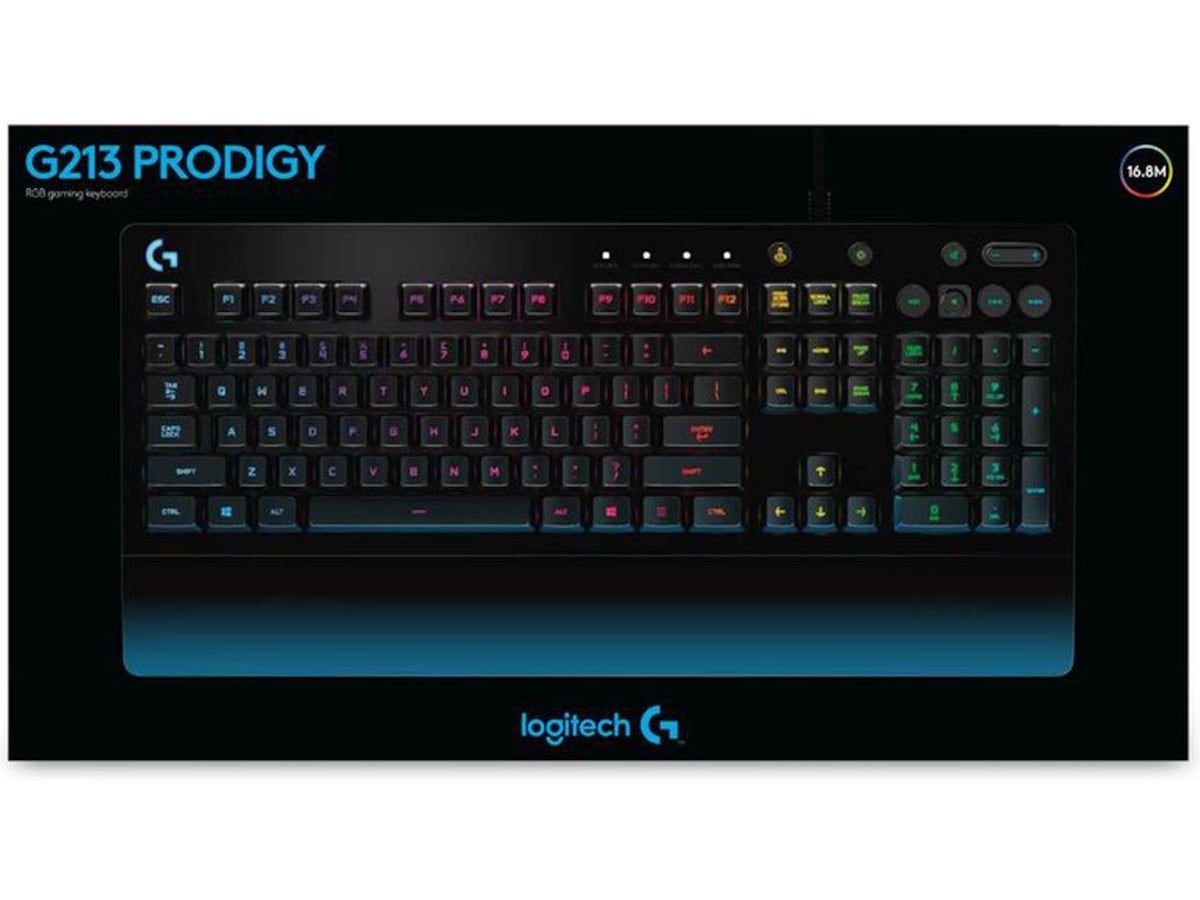 Logitech G213 Prodigy Gaming Tangentbord (svart) Gamingtangentbord
