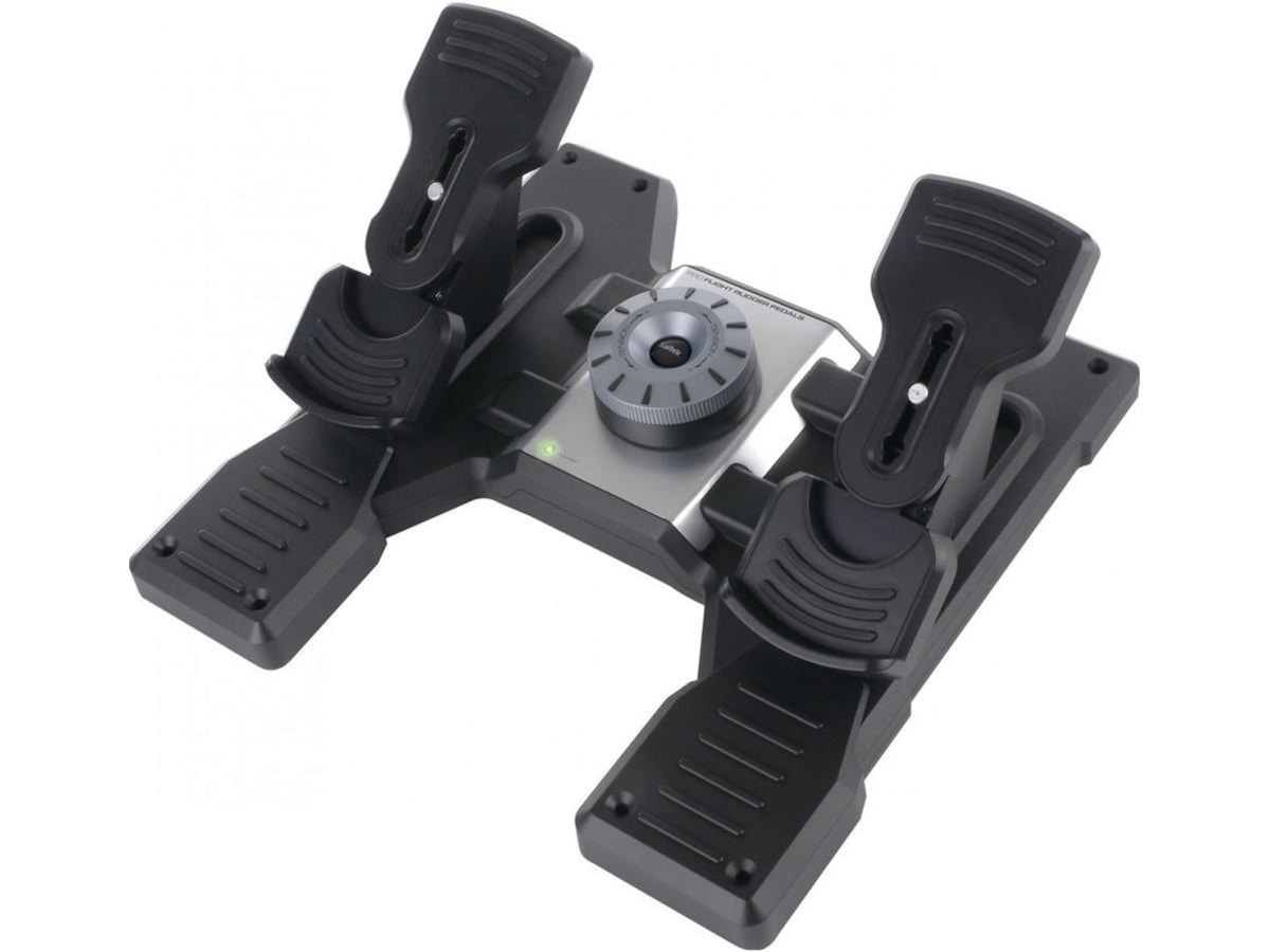 Logitech G Pro Flight Rudder Pedals Ratt och pedaler