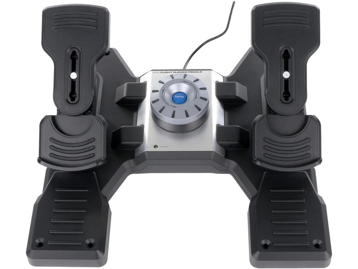 Logitech G Pro Flight Rudder Pedals Ratt och pedaler