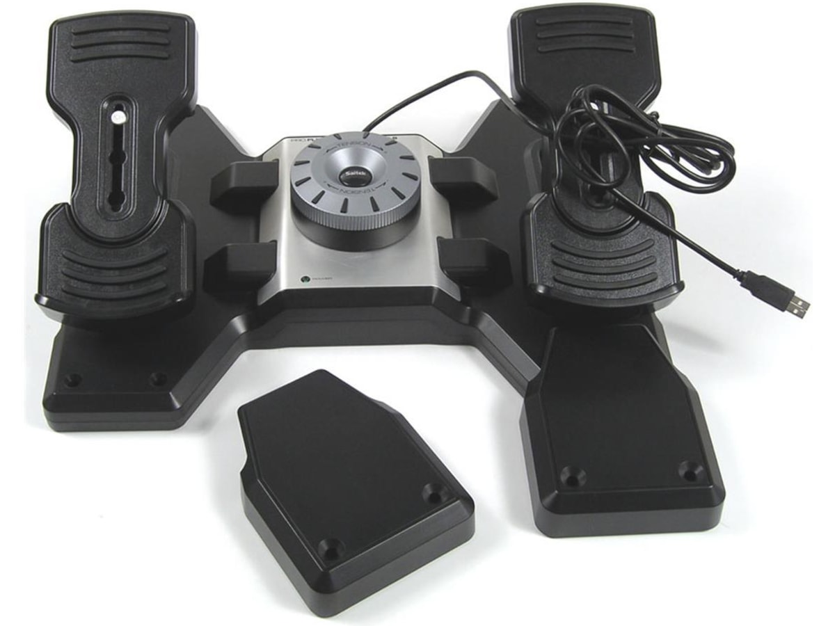 Logitech G Pro Flight Rudder Pedals Ratt och pedaler