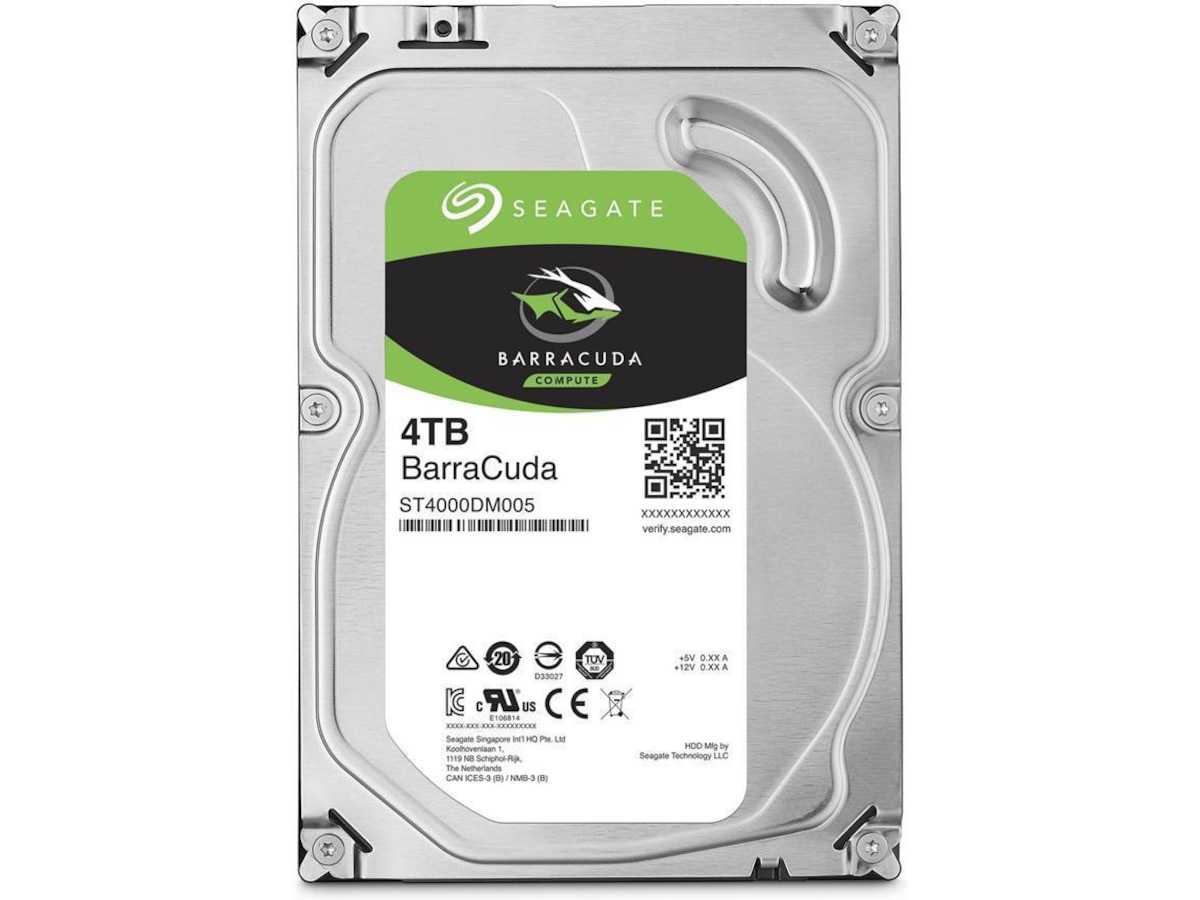 Seagate BarraCuda 3.5'' HDD 4TB Hårddisk 3,5