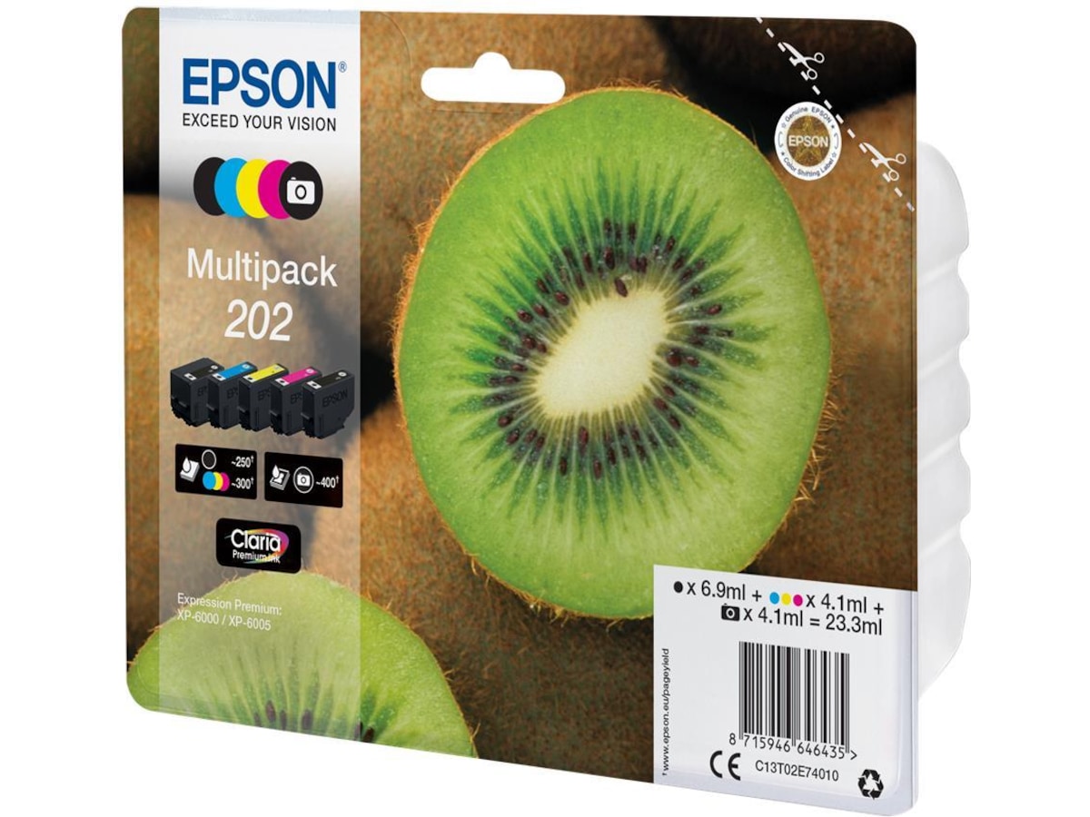 Epson 202 Multipack (5clr) Bläckpatron