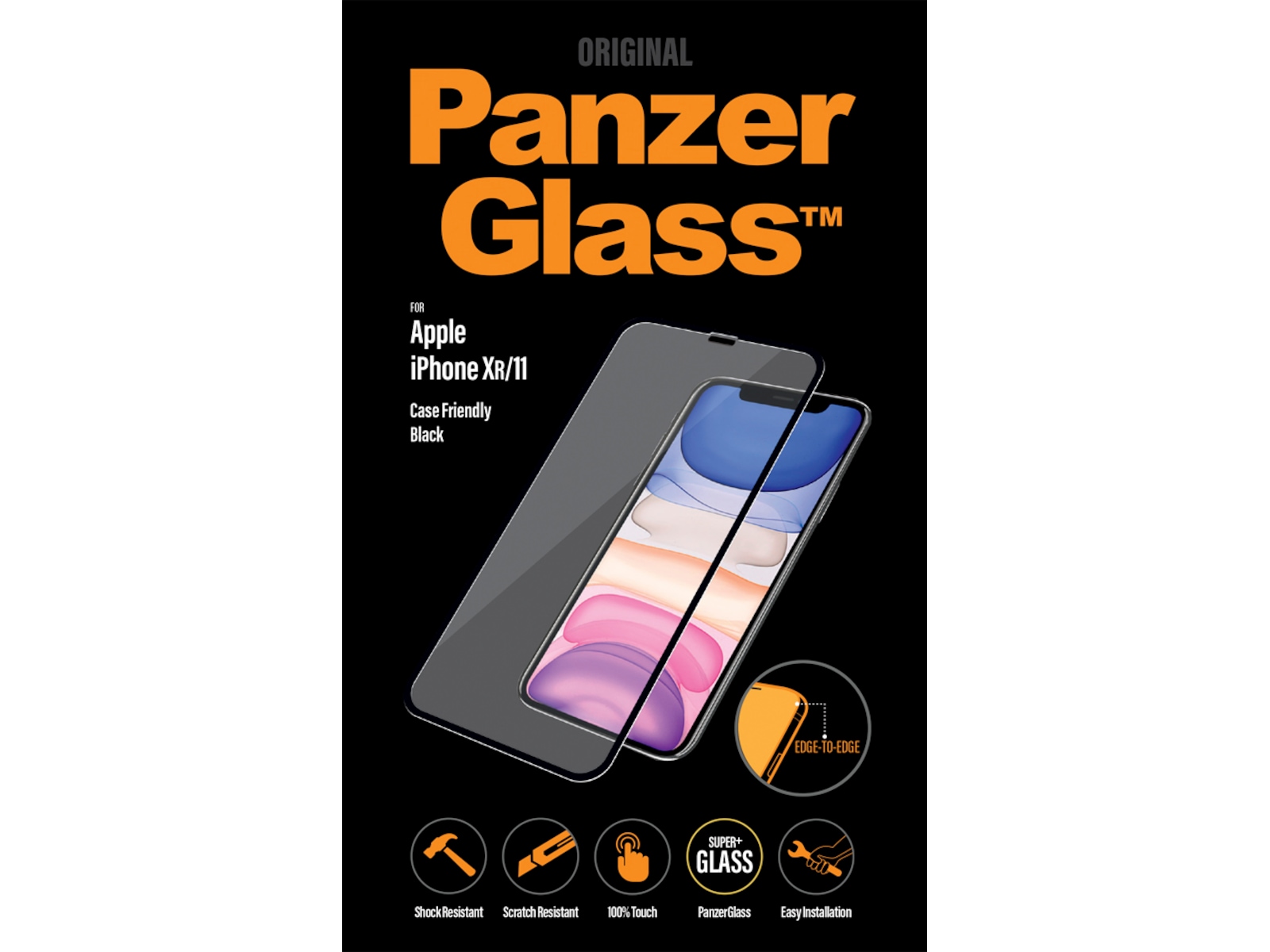 PanzerGlass iPhone XR/11 Skärmskydd Skärmskydd mobiltelefon