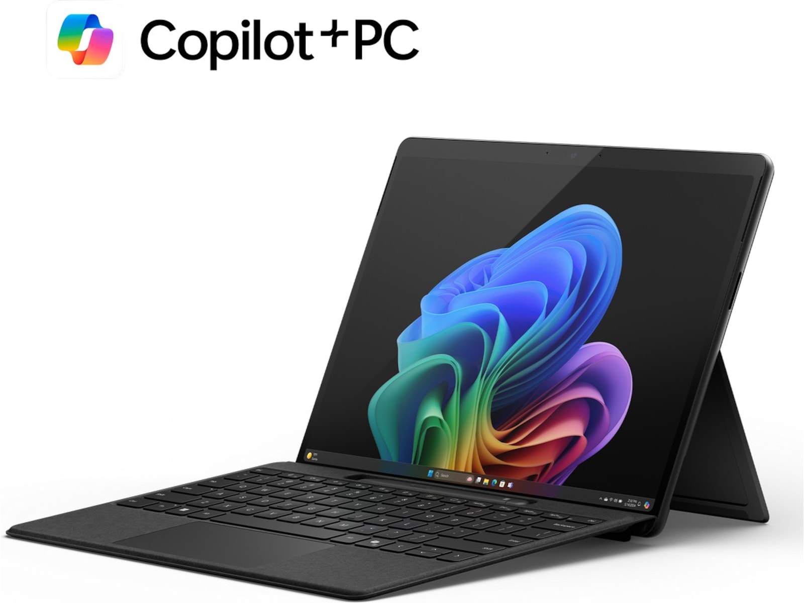 Microsoft Surface Pro C12 Copilot+ PC 13" OLED touch (svart) Datorer - Bärbara / laptop