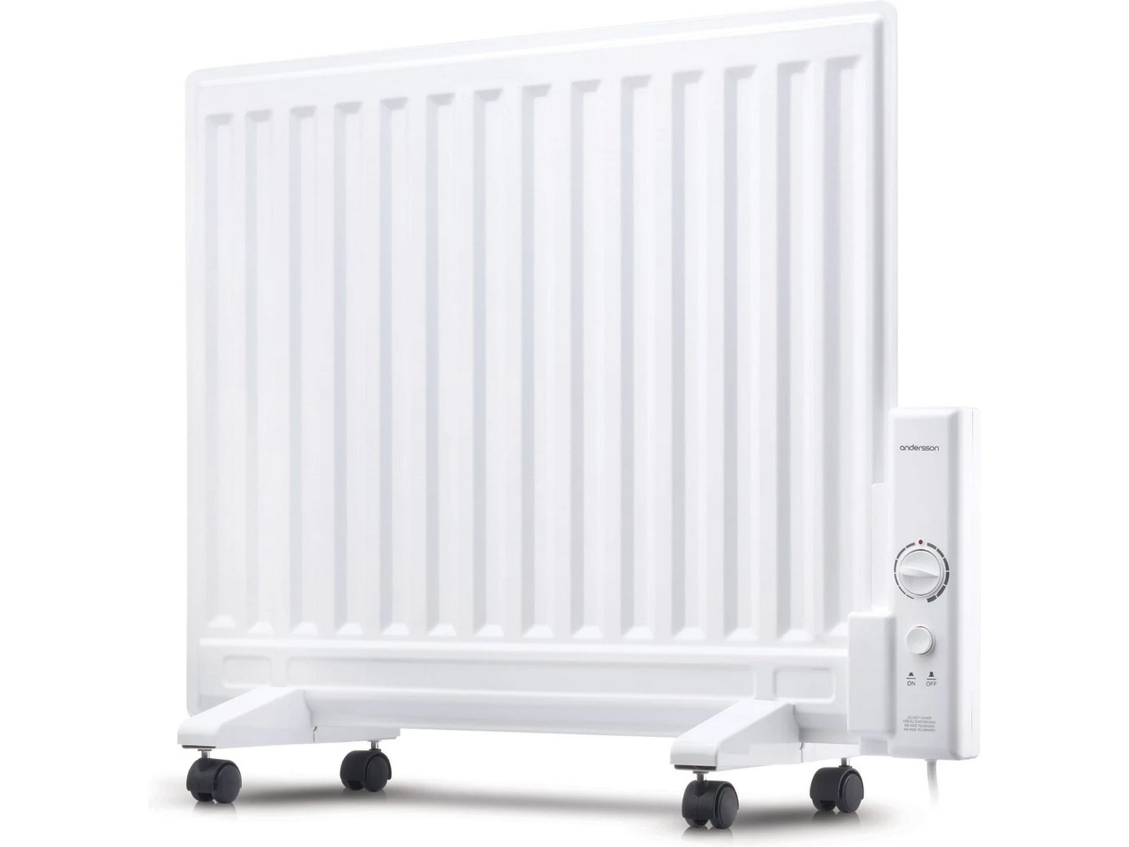 Andersson WLH 2.0 Oljevärmare 600W (vit) Fristående element