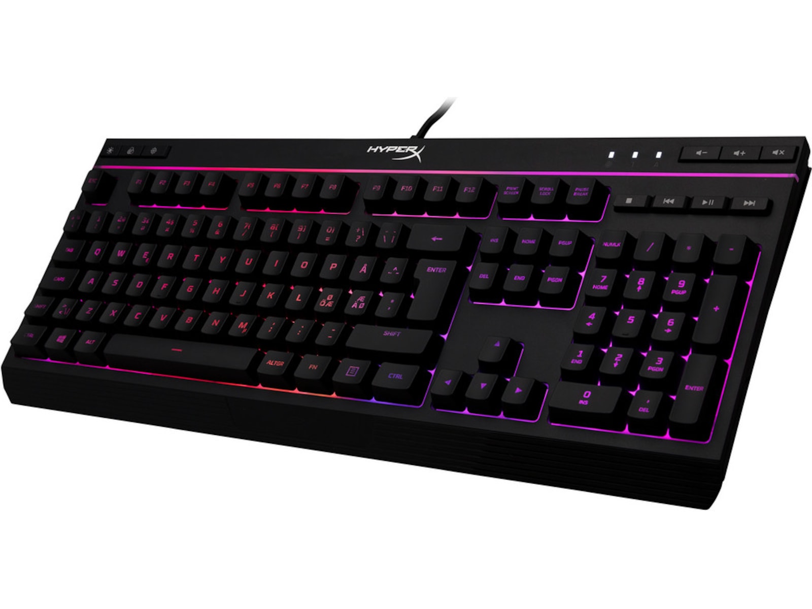 HyperX Alloy Core RGB Gamingtangentbord (svart) Gamingtangentbord