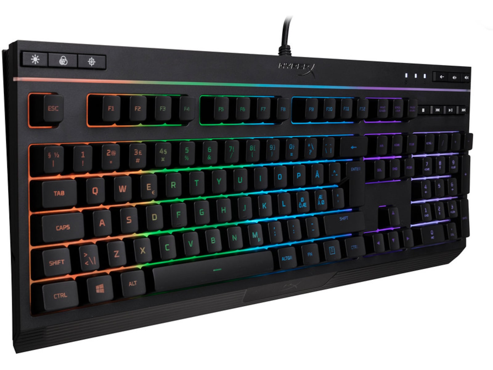 HyperX Alloy Core RGB Gamingtangentbord (svart) Gamingtangentbord