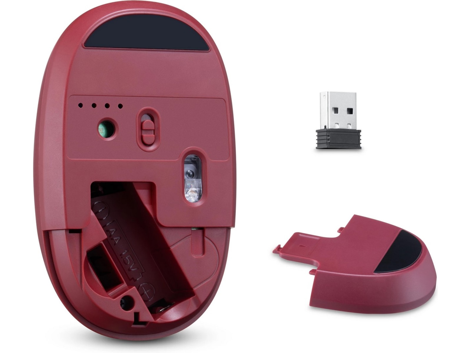 ON WME 200 trådlös mus (röd) Mus