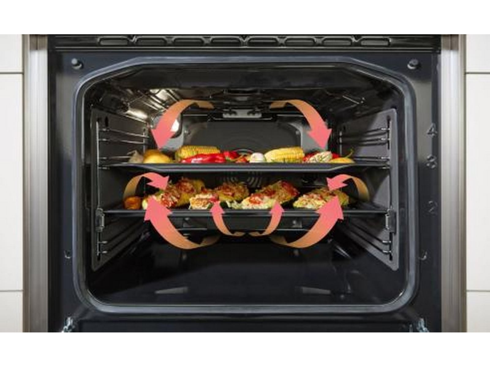 Gorenje GEC6A40WD Elektrisk Spis (vit) Spis