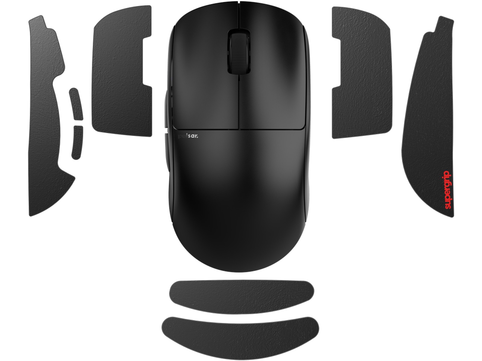 Pulsar Supergrip Grip Tape Pre-Cut X2 & X2 v2 Medium Tillbehör till gaming tangentbord och mus