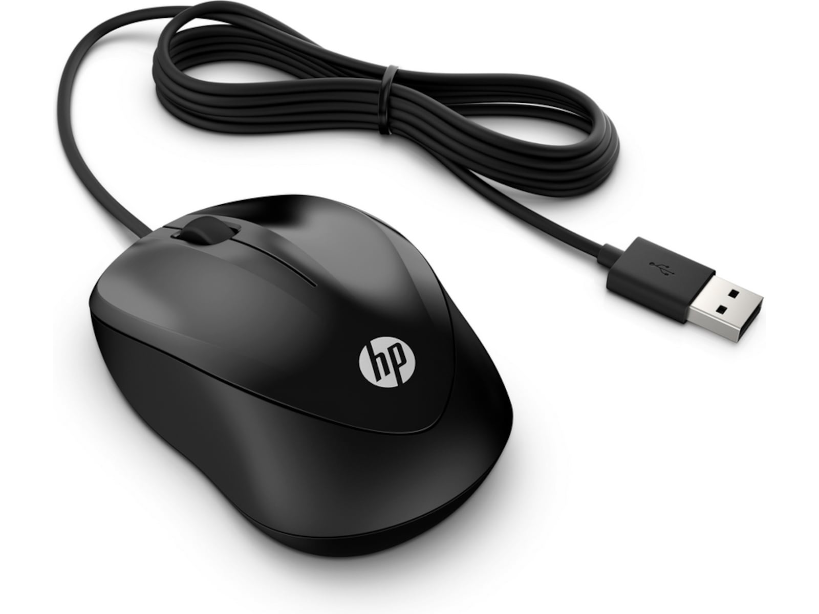 HP 1000 trådbunden mus (svart) Mus