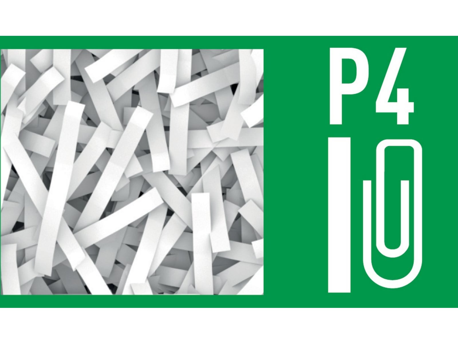 Leitz dokumentforstörare IQ Autofeed Small Office 100, korsskärning P4 Dokumentförstörare