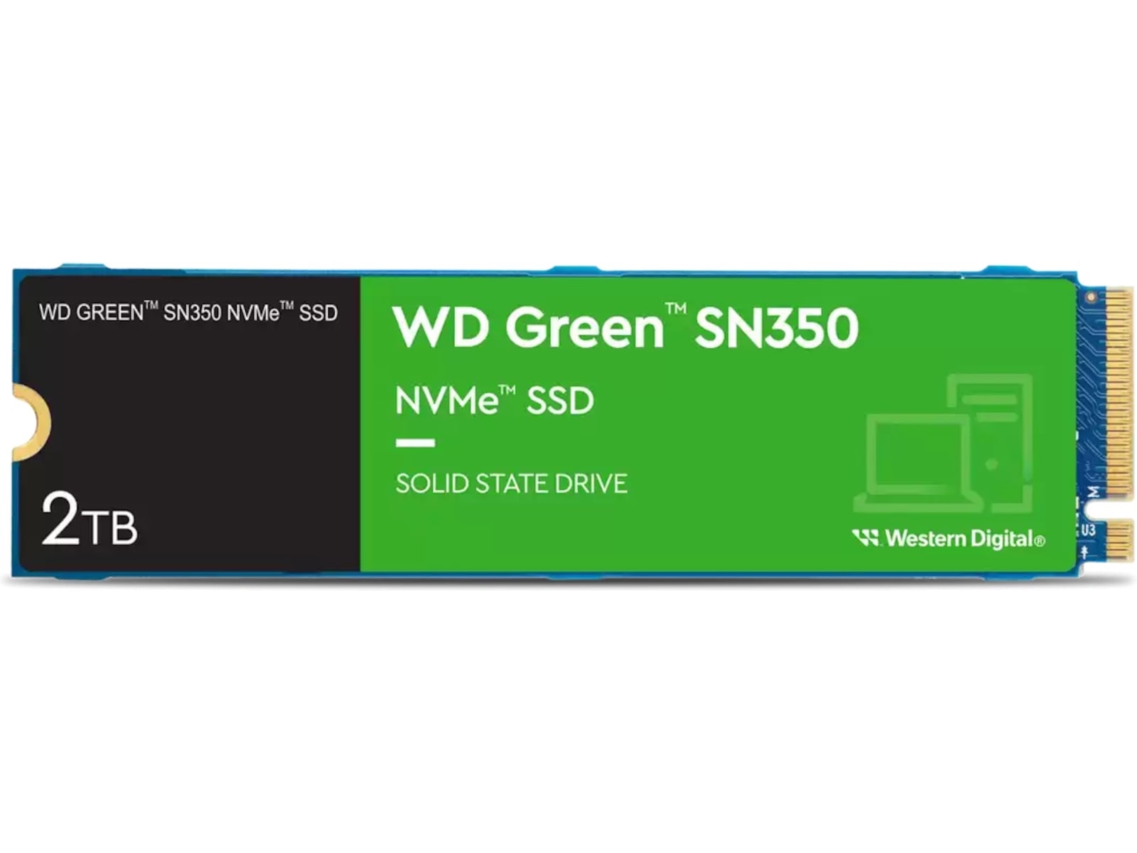 WD Green SN350 NVMe 2TB SSD M.2