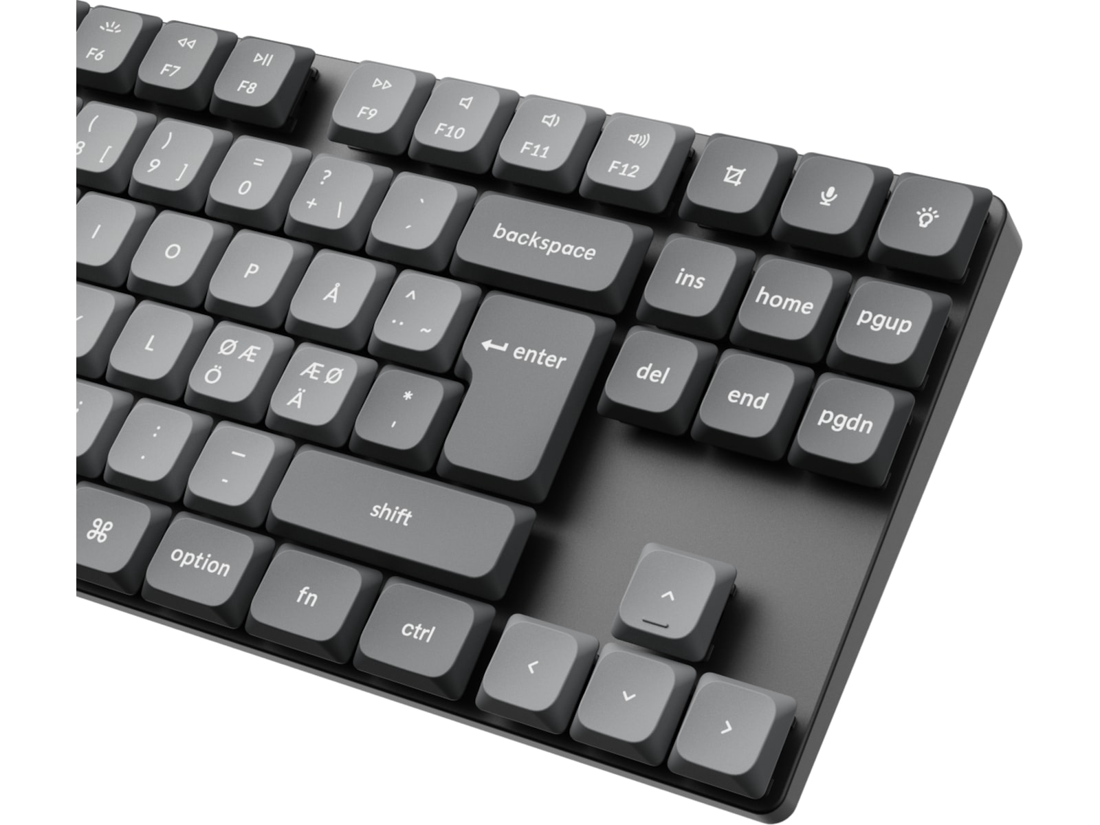 Keychron K1 MAX QMK/VIA Gateron Brown trådlöst gamingtangentbord Gamingtangentbord