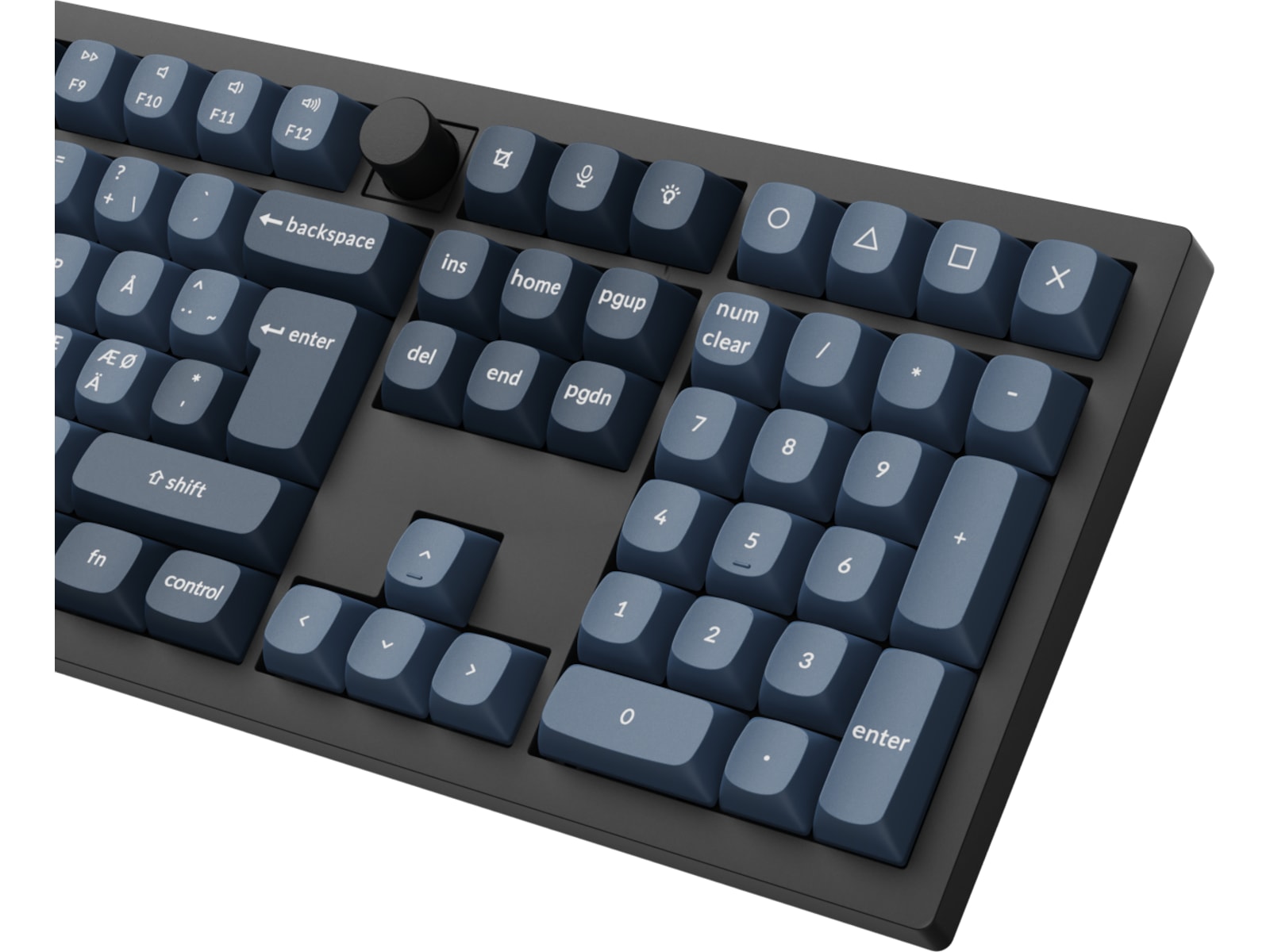 Keychron V6 MAX Gateron Jupiter Brown trådlöst gamingtangentbord Gamingtangentbord