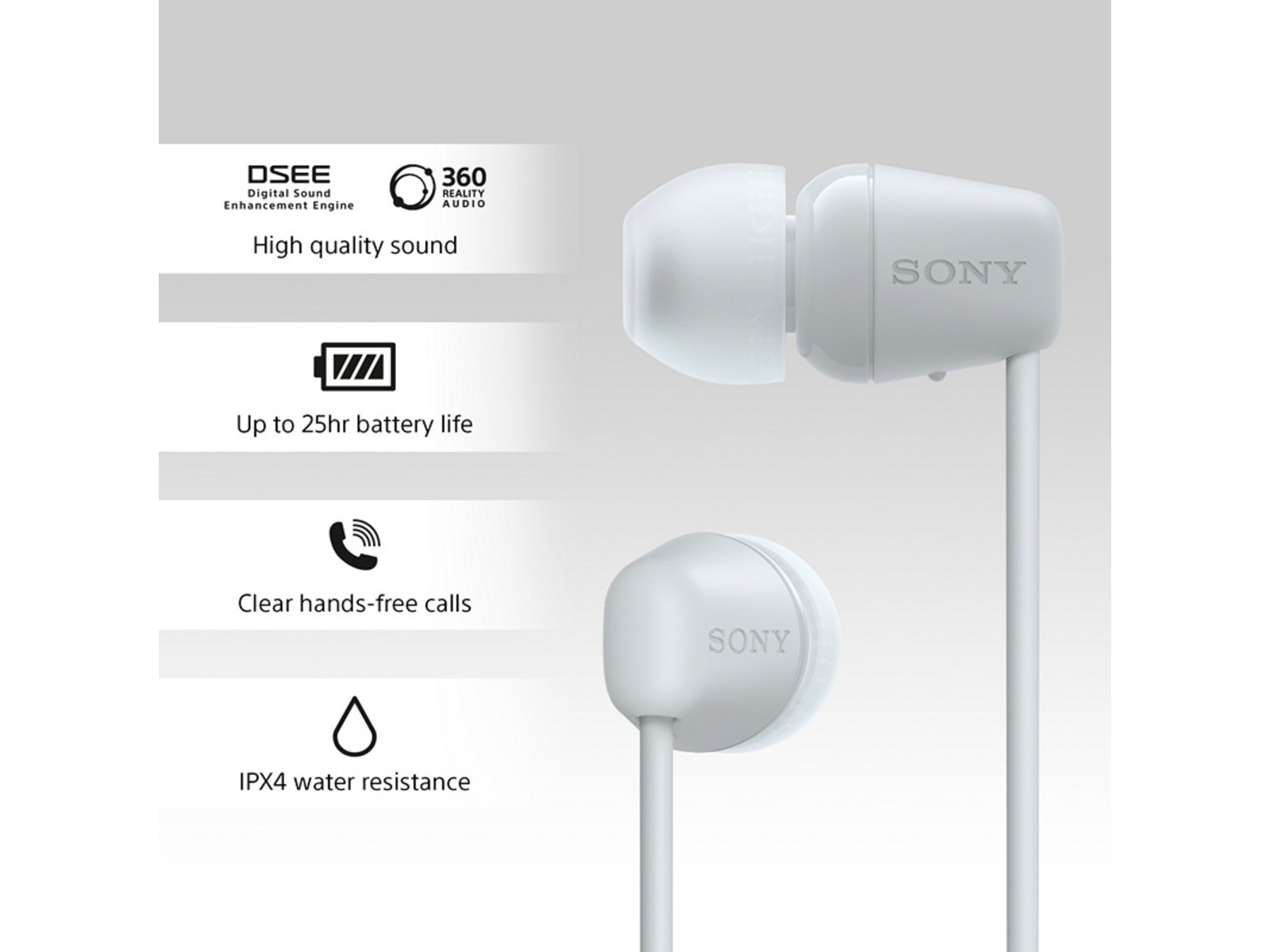 Sony WH-1000XM5 Trådlös hörlurar, Over-Ear (silver) Hörlurar