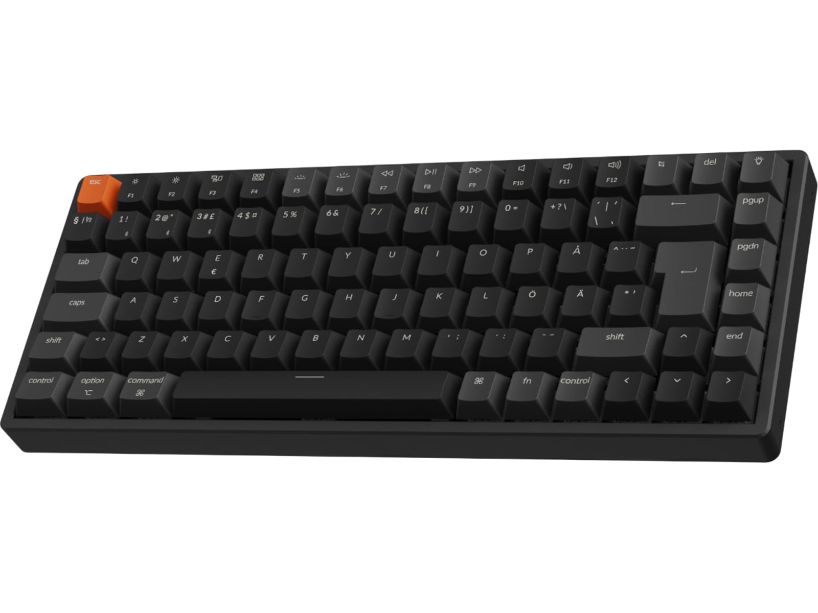 Keychron K2 V3 RGB Aluminium Hot Swap QMK Super Red trådlös tangentbord Gamingtangentbord