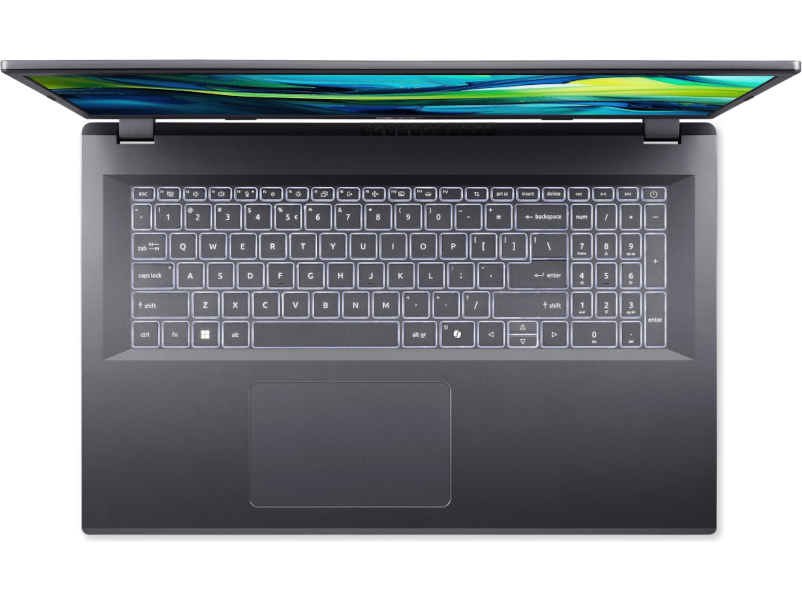 Acer Aspire 17 17,3" FHD (steel gray) Datorer - Bärbara / laptop