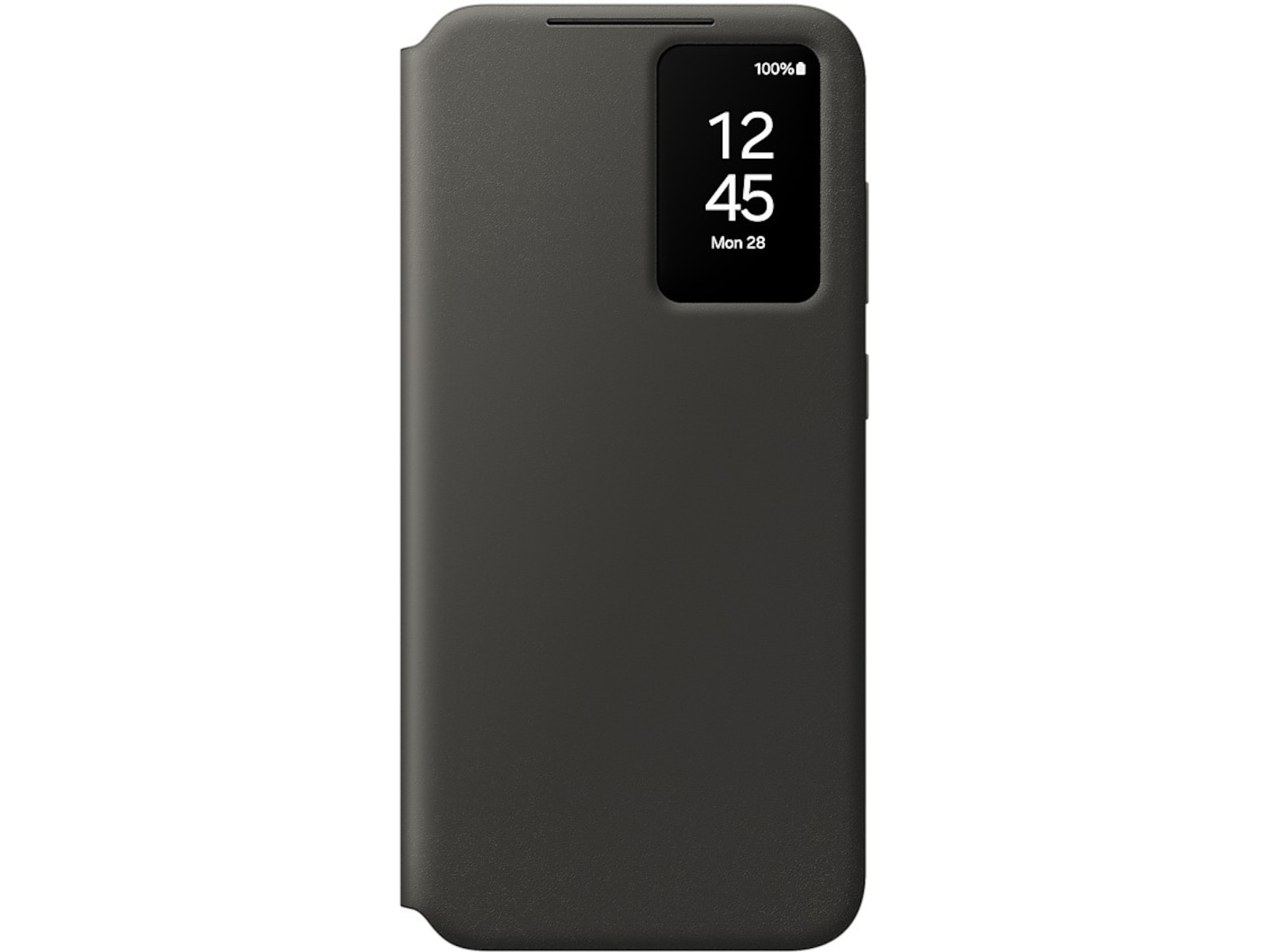 Samsung Galaxy S24 FE Smart View plånboksfodral (svart) Mobilskal