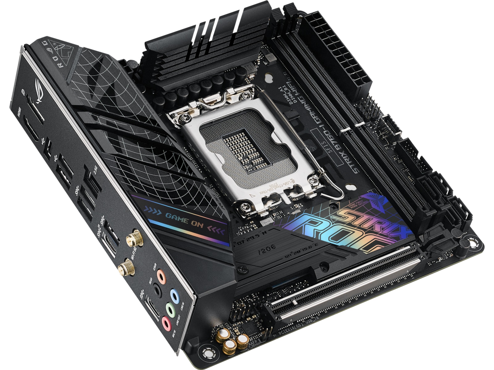 ASUS ROG STRIX B760-I GAMING WIFI Moderkort Intel Socket
