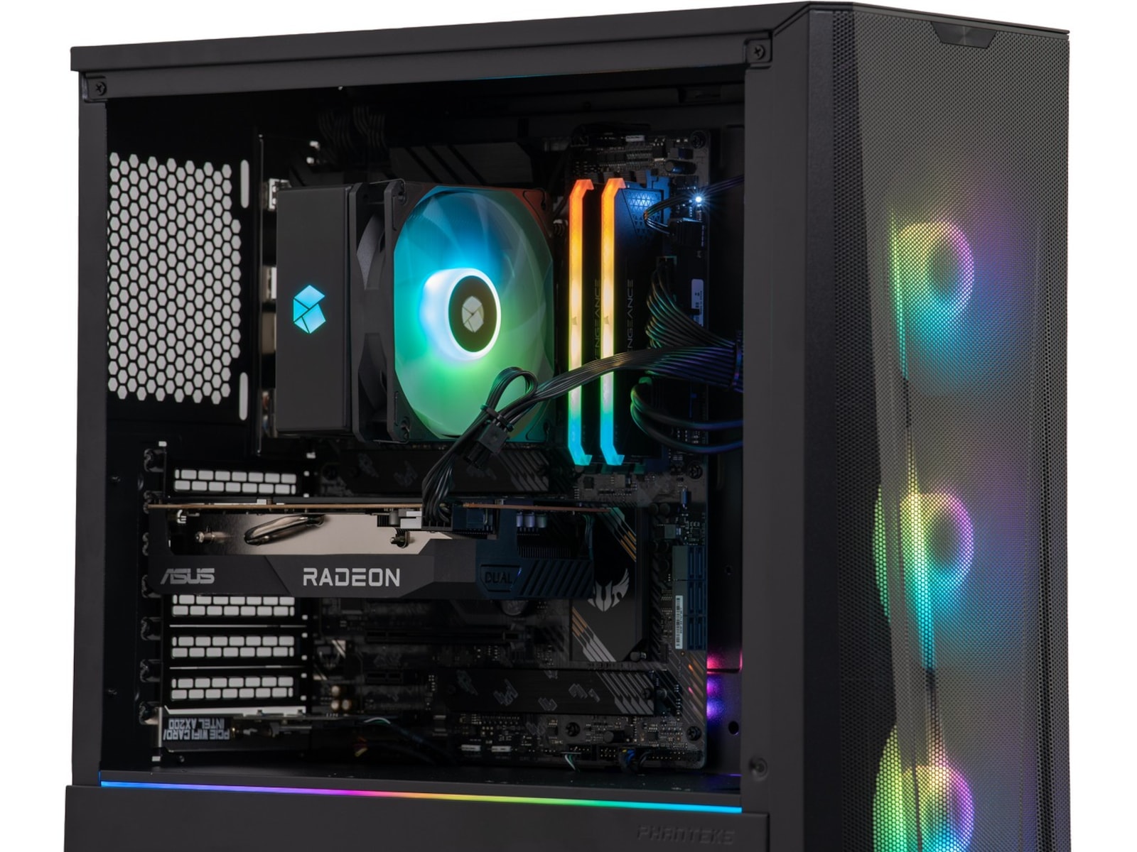Komplett-PC Advanced Gaming a115 RGB - RX 7600 Gamingdator stationär