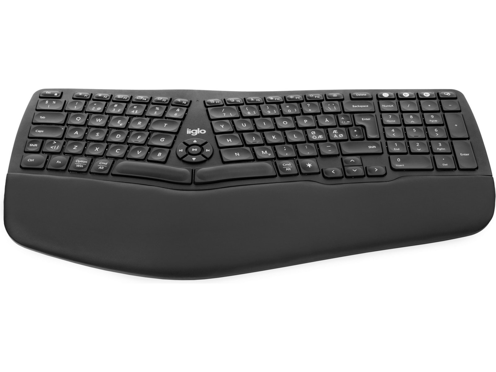 iiglo ERGO Kx trådlöst ergonomiskt tangentbord Ergonomi