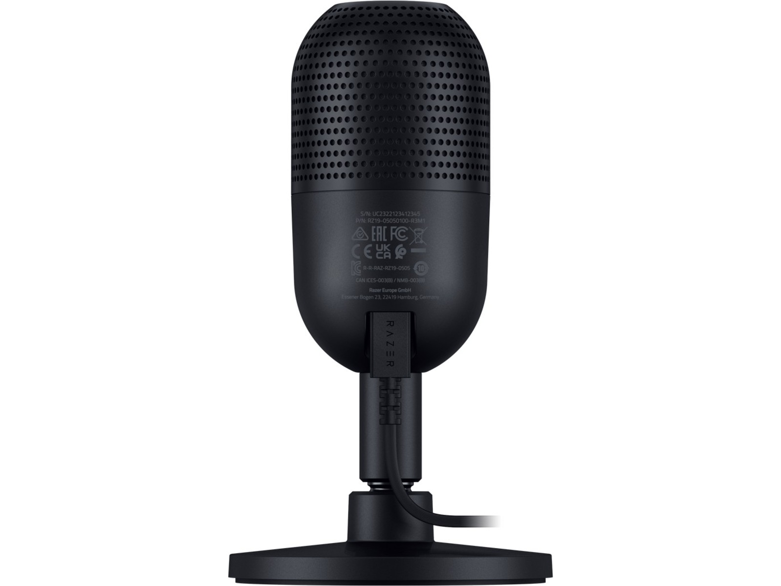 Razer Seiren V3 Mini USB-mikrofon (svart) Mikrofon