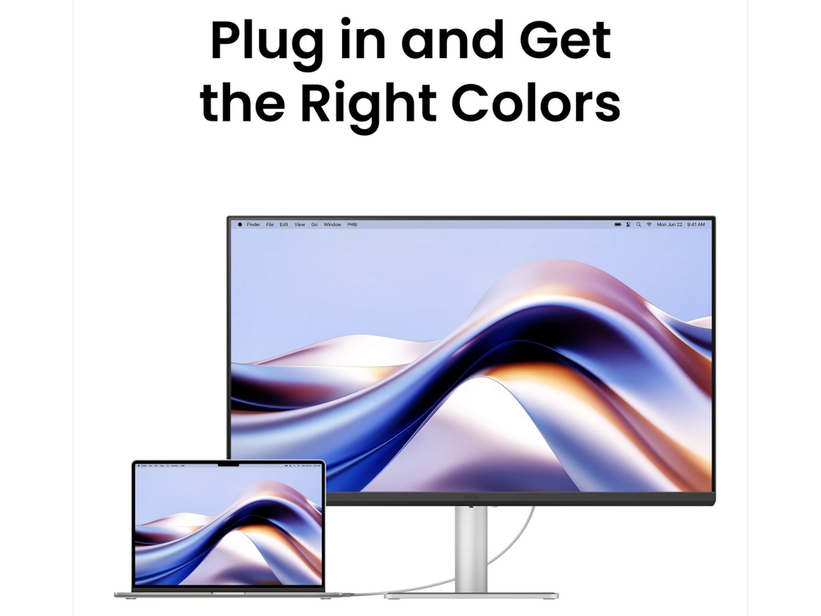 BenQ 27" 4K skärm MA270U Bildskärmar