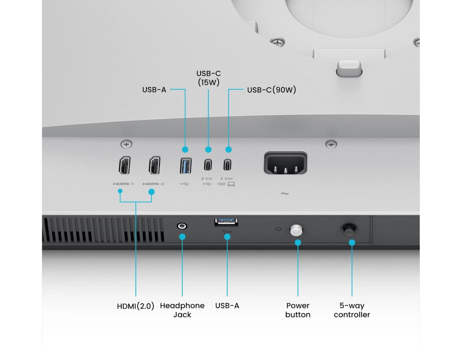 BenQ 27" 4K skärm MA270U Bildskärmar