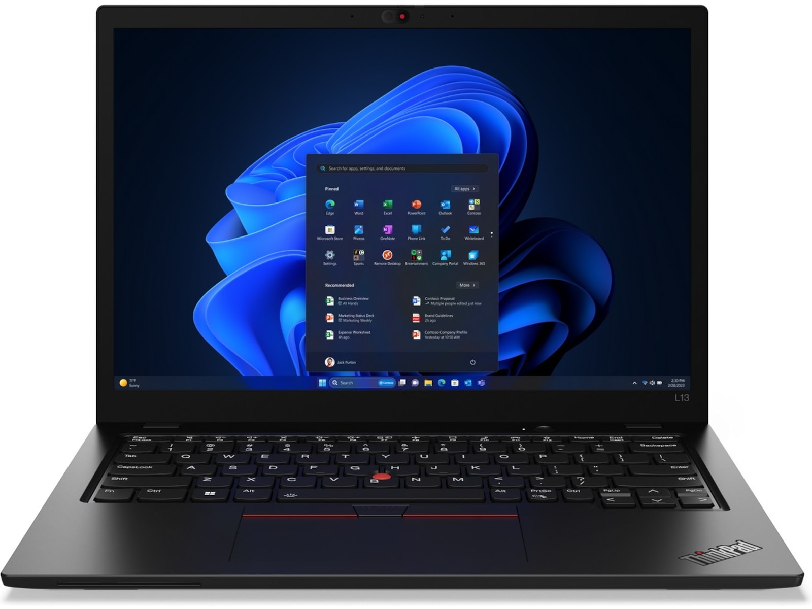 Lenovo ThinkPad L13 G5 13,3" WUXGA Datorer - Bärbara / laptop