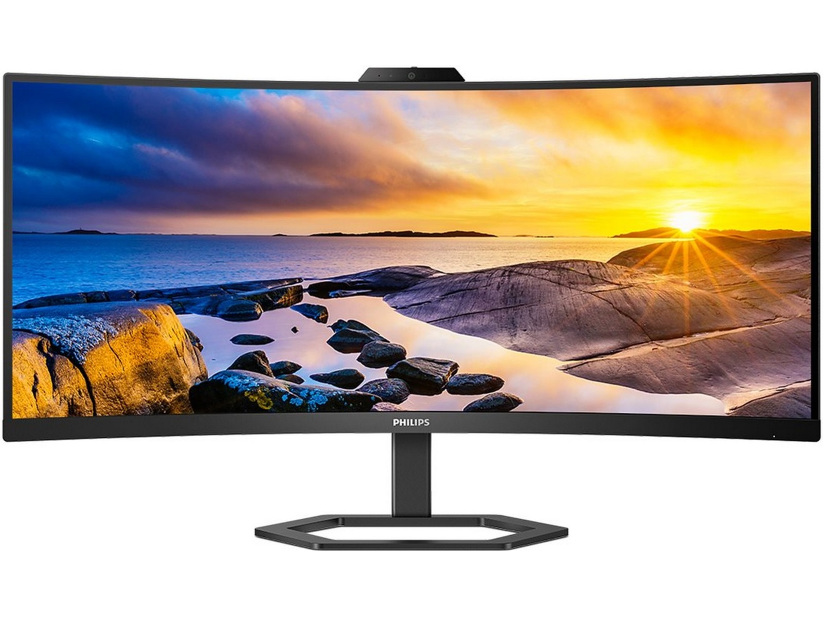 Philips 34" curved skärm 34E1C5600HE/23 Bildskärmar