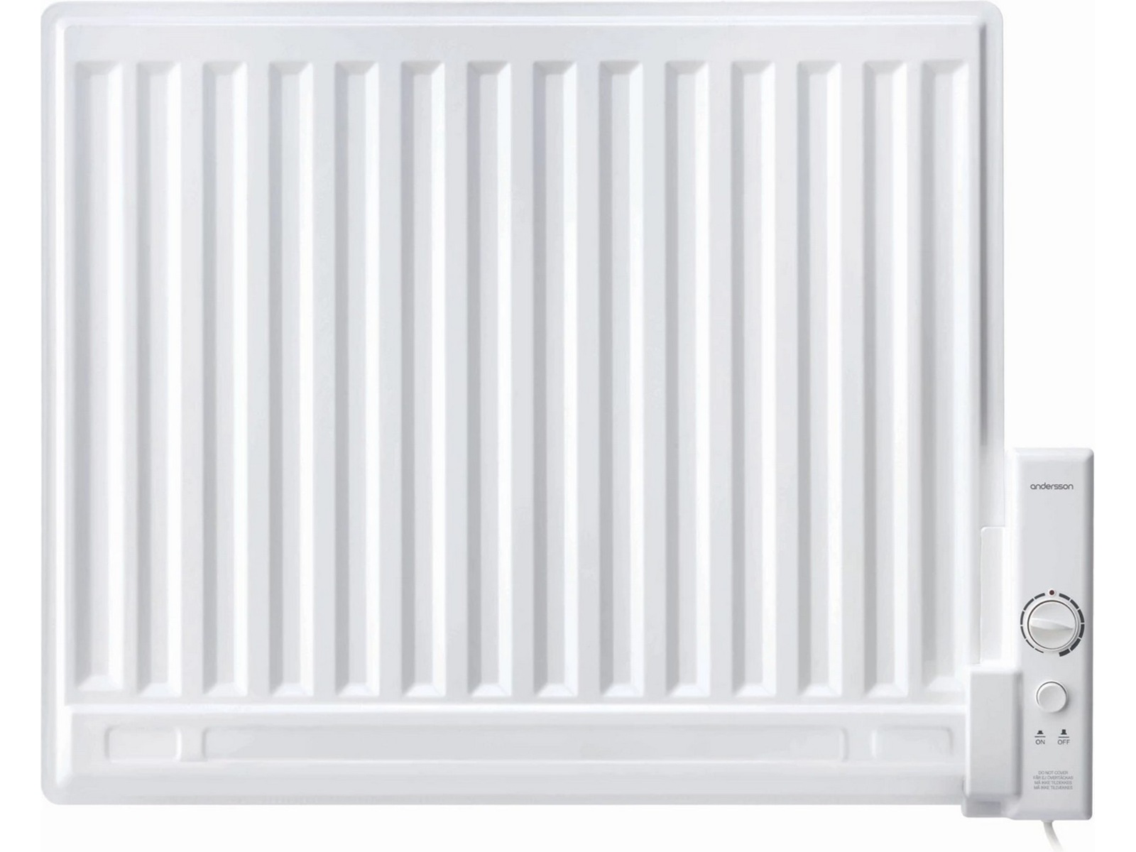 Andersson WLH 2.0 Oljevärmare 600W (vit) Fristående element