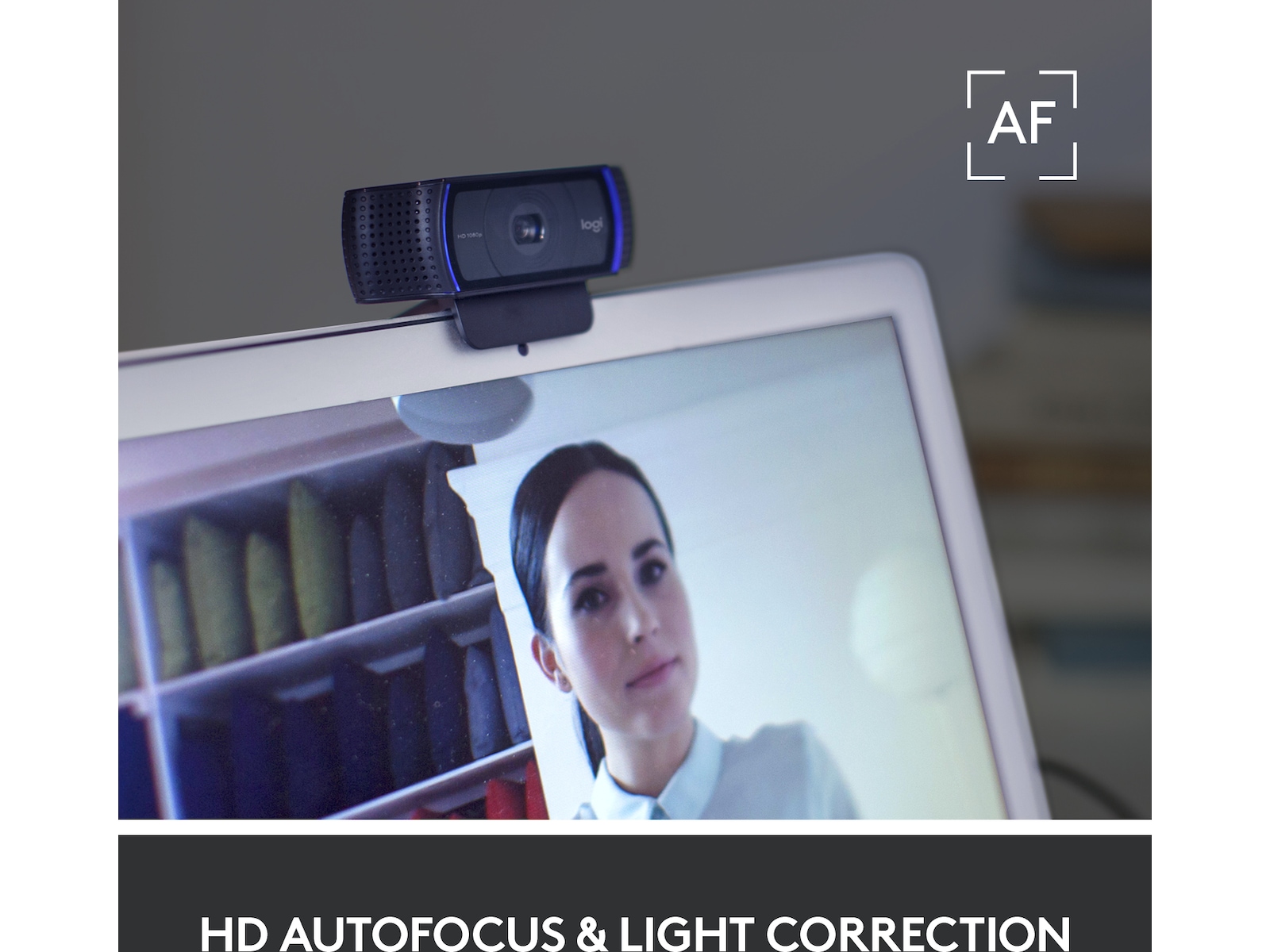 Logitech C920s PRO HD Webkamera Webbkamera