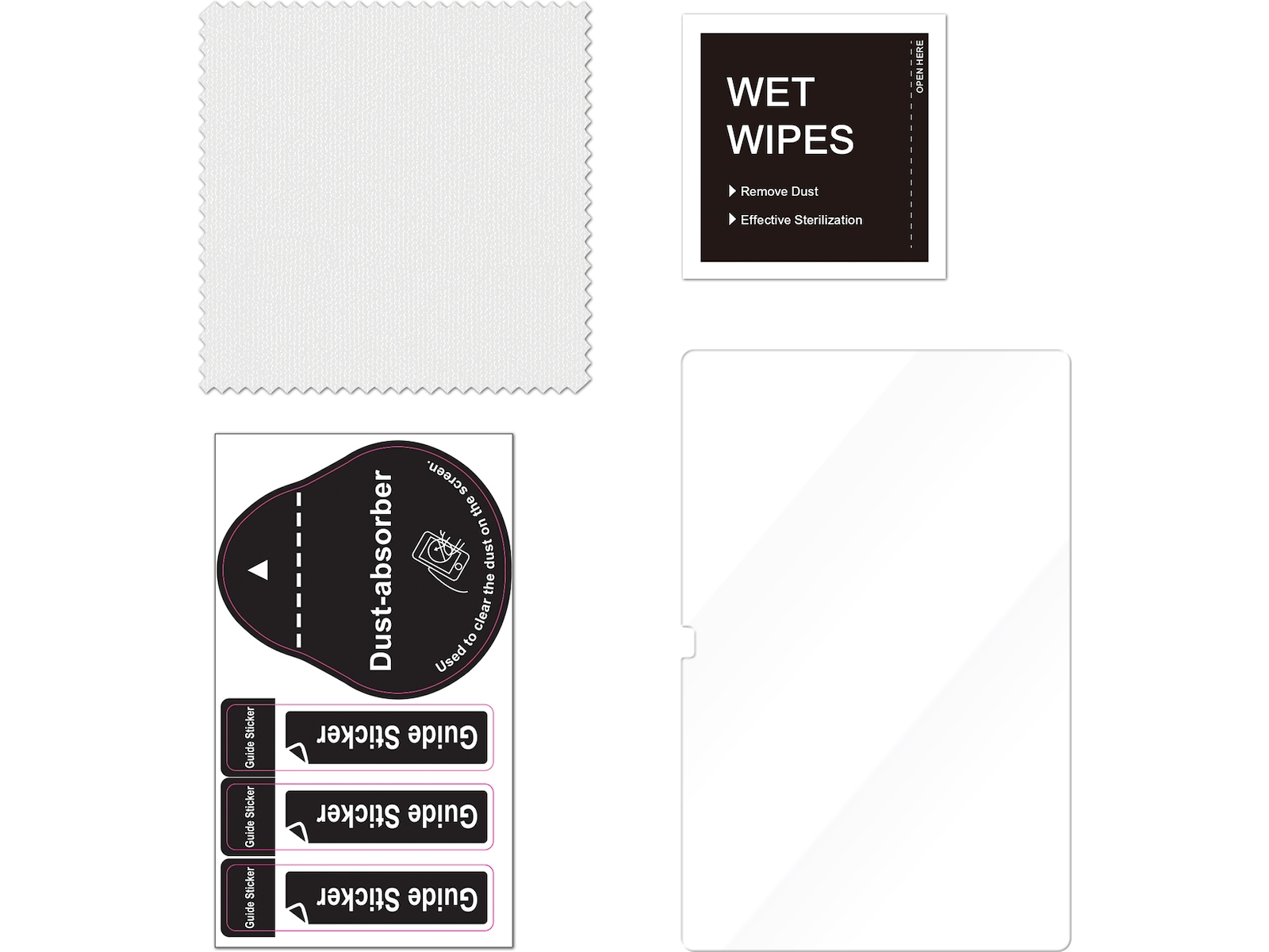 iiglo Galaxy Tab A8 10,5" Clear Glass Skärmskydd Skärmskydd surfplattor