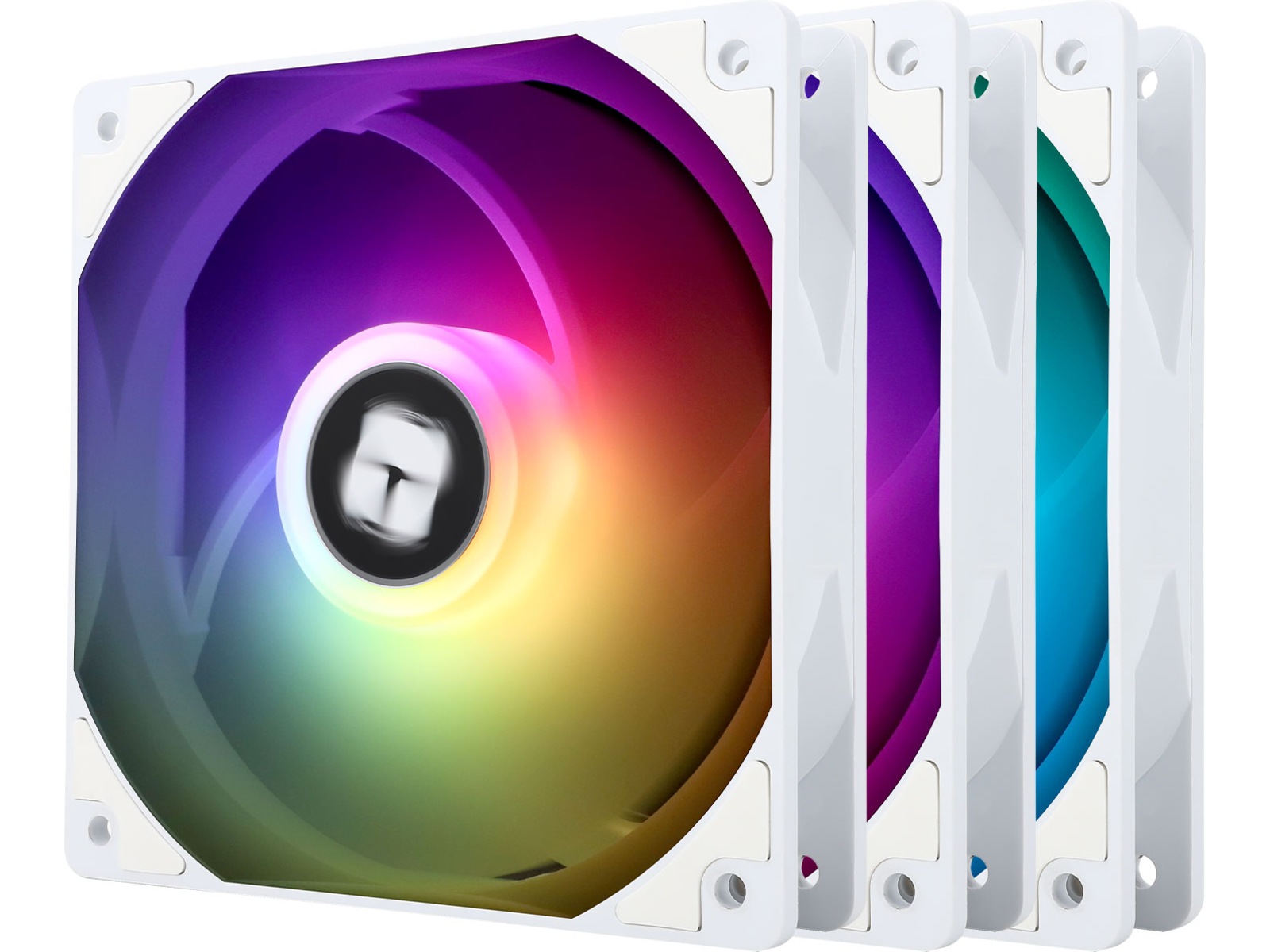 Thermalright TL-C12CW-S ARGB 120mm Fläkt 3-Pack (vit) Fläkt