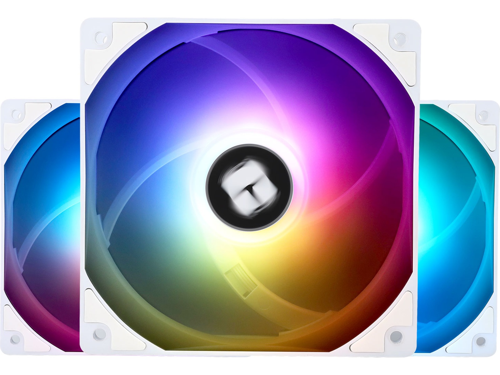Thermalright TL-C12CW-S ARGB 120mm Fläkt 3-Pack (vit) Fläkt